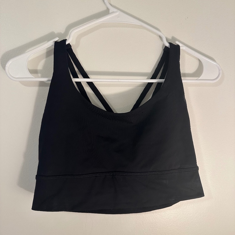 Lululemon Energy Bra Long Line Medium Support- Black